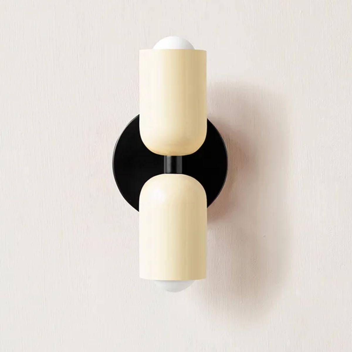 Wandlampen Moderne Glas Dubbele Schaduw Lamp