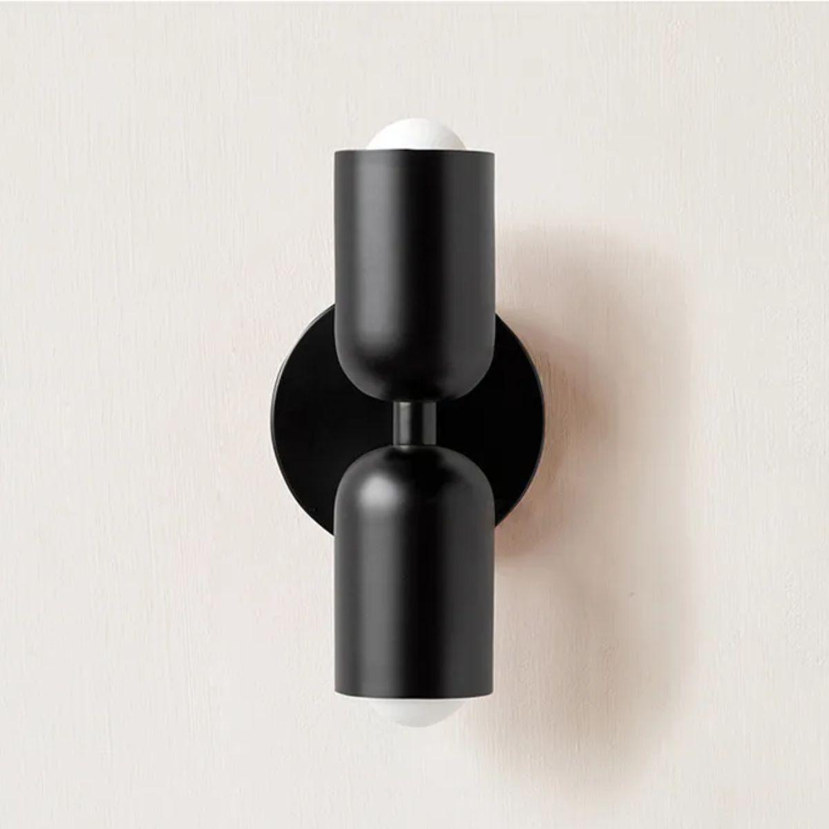 Wandlampen Moderne Glas Dubbele Schaduw Lamp