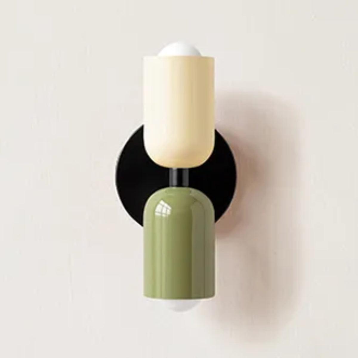 Wandlampen Moderne Glas Dubbele Schaduw Lamp