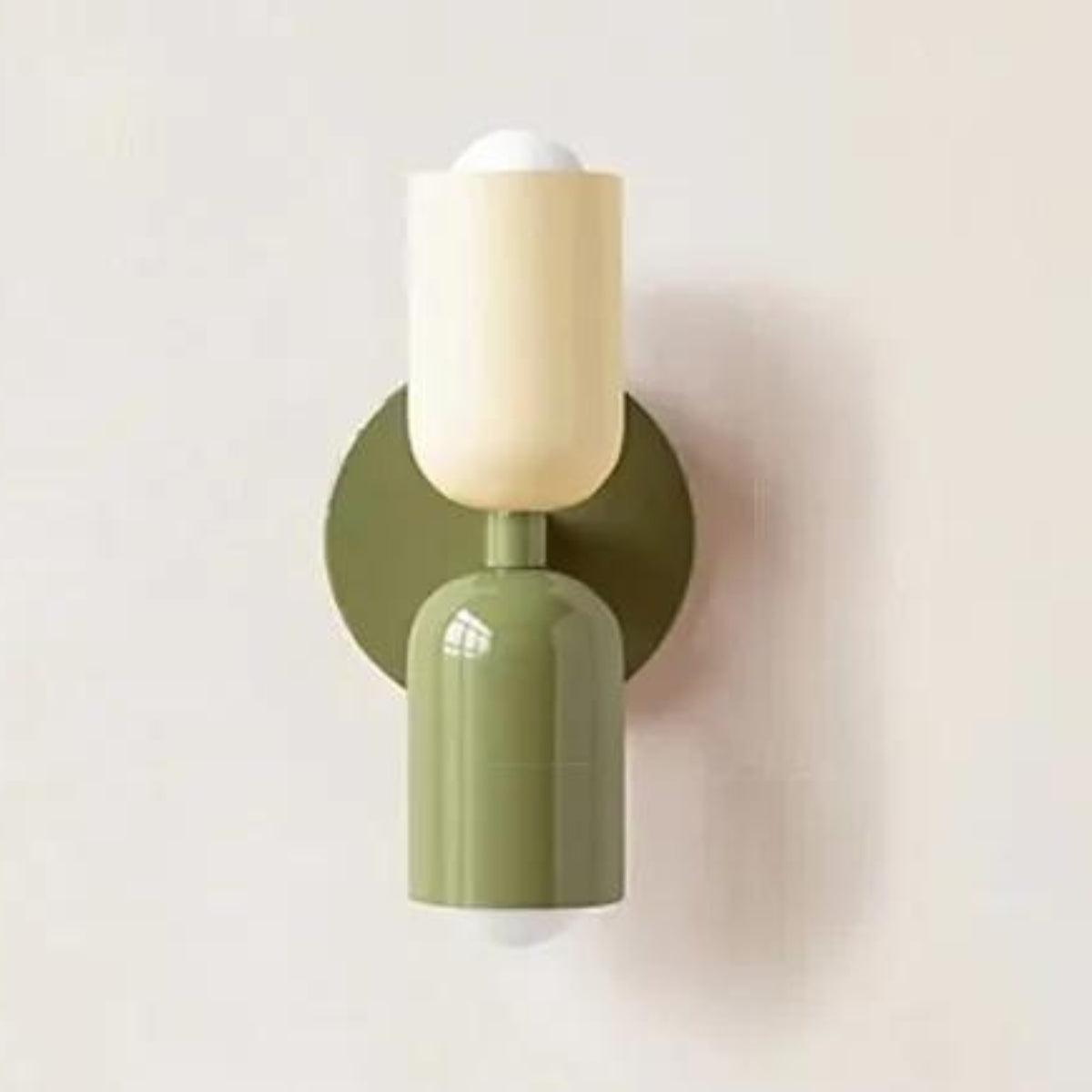 Wandlampen Moderne Glas Dubbele Schaduw Lamp
