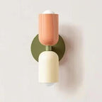 Wandlampen Moderne Glas Dubbele Schaduw Lamp