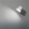 LED-Wandlampen, Wandmontierte Lampen met oplaadbare accu, 3 kleurtemperaturen & 3 helderheidsniveaus, 360° draaibare magnetische bal, draadloze wandlampen voor studie, lezen, nachttafel