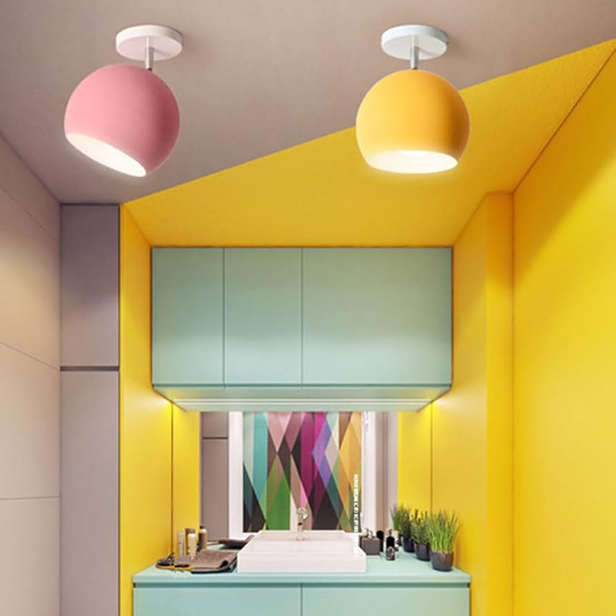 Stijlvolle Macaron Plafondlamp