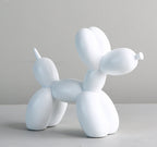 Zwart-witte ballonhond