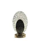Moderne & Luxueuze Pauwen-Tafellamp - CrystalGlow
