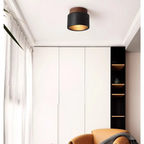 Plafondlamp met steenlook
