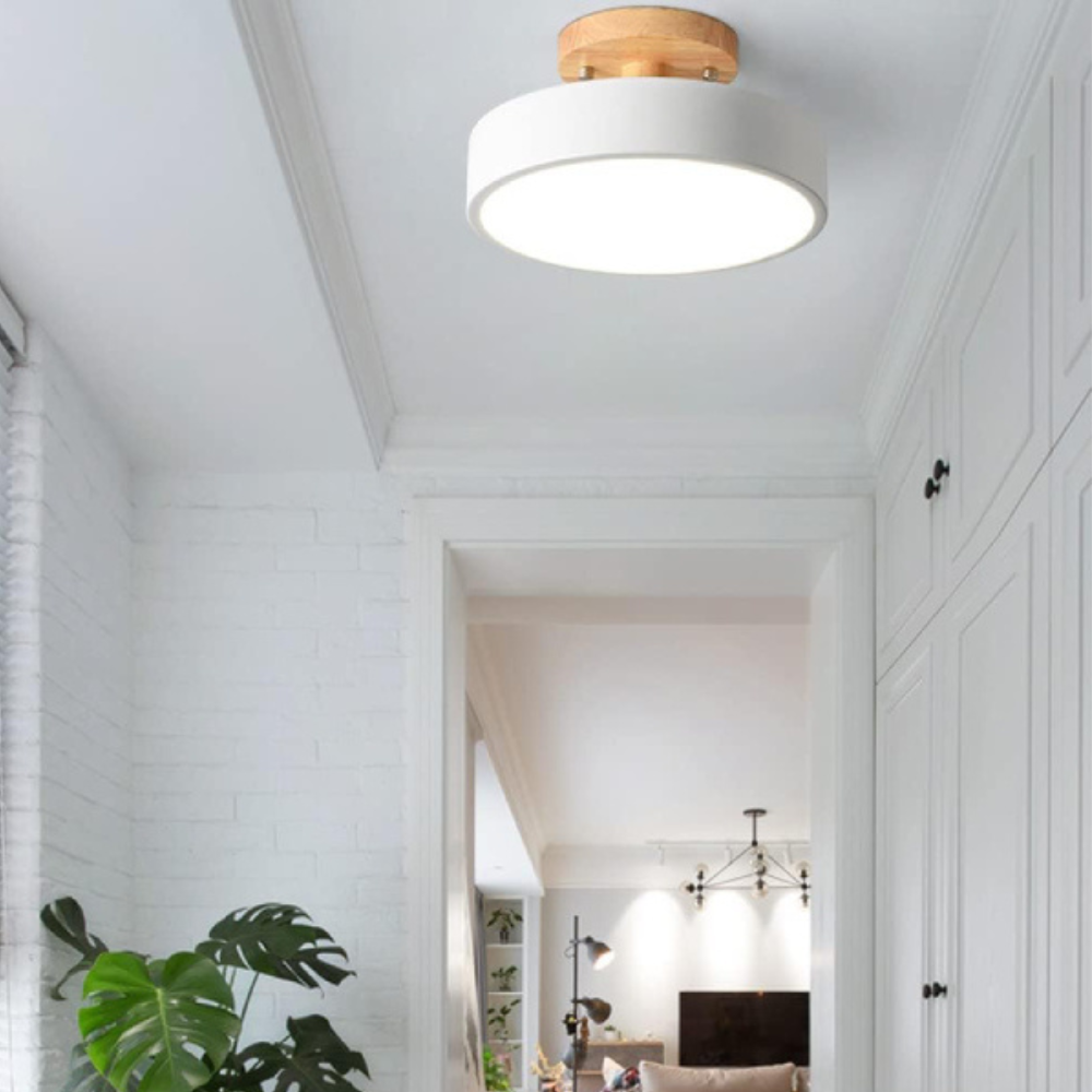 Compact moderne LED plafondlamp