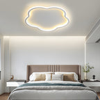 Noordse plafondlamp in pentagramontwerp - Aluminium plafondlamp voor de slaapkamer