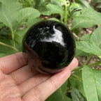 Obsidiaanse Kristallen Ball Decoratie