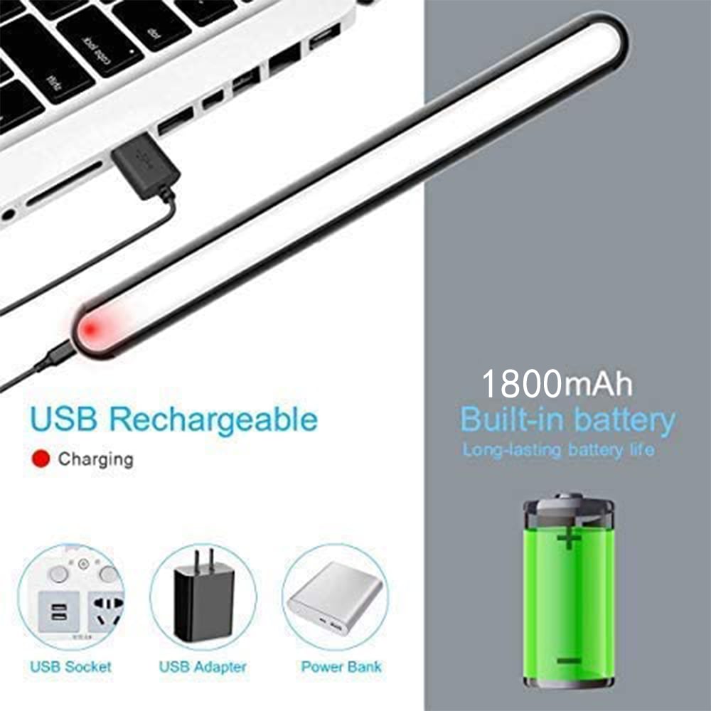 Magnetische oplaadbare Touch-lamp met lange batterijduur