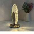 Moderne & Luxueuze Pauwen-Tafellamp - CrystalGlow