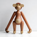 Cheeky Monkey Massief Houten Ornament