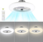 Plafondventilator met verlichting 80W met afstandsbediening