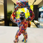 Luxueuze Graffiti Donkey Kong Vaat Sculptuur