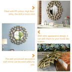 Avosian | Luxe Ongelijke Spiegel Wanddecoratie voor Moderne Decoratie