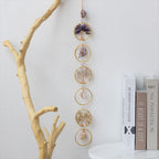 Crystal Tree of Life 6 Ringen Wanddecoratie Ornament