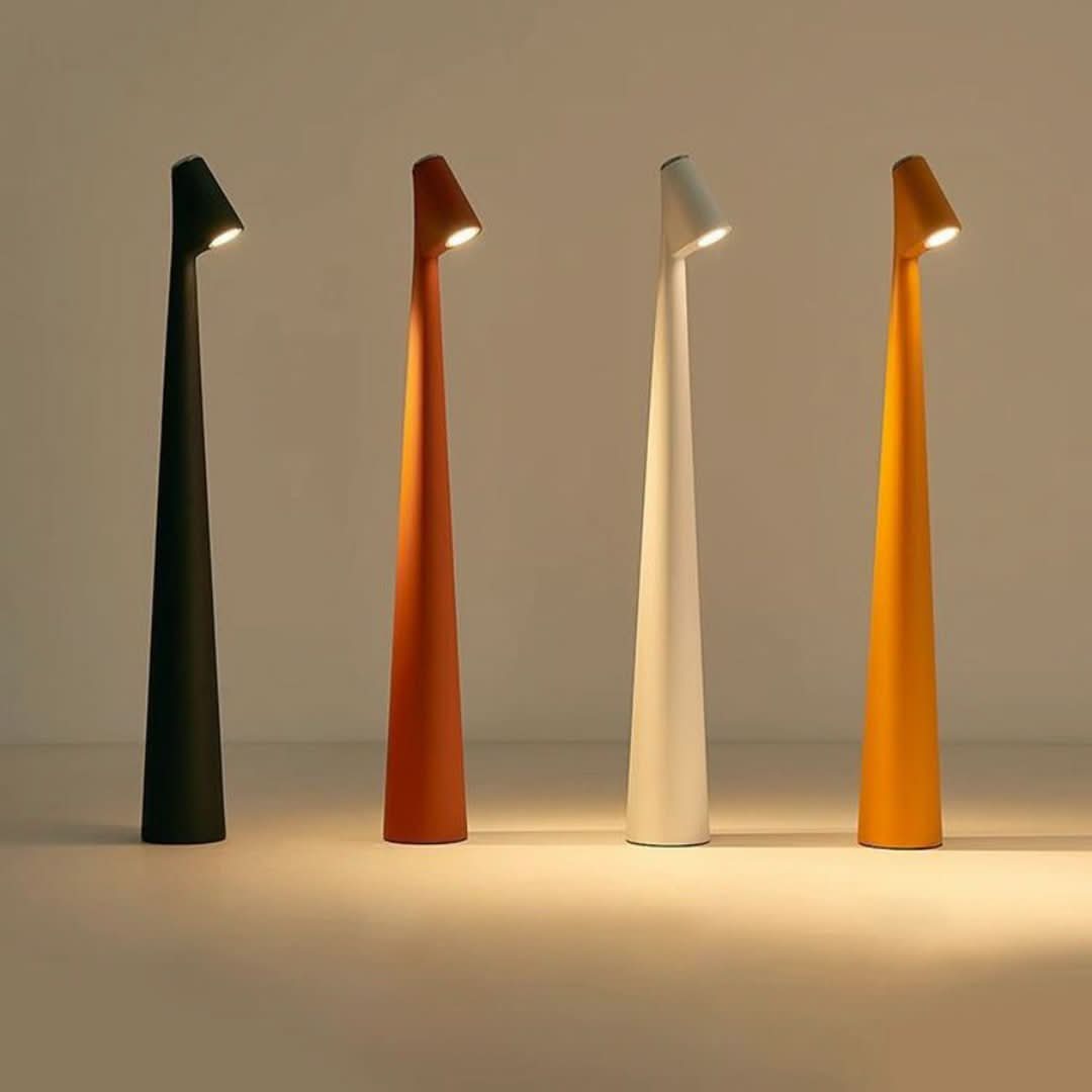 Noordse Minimalistische Ontwerp Sfeerlamp | Draadloos | LED | Leeslamp | Tafel lamp
