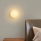 Stijlvolle glazen wandlamp
