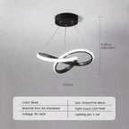 Moderne LED plafonnière - WaveGlow