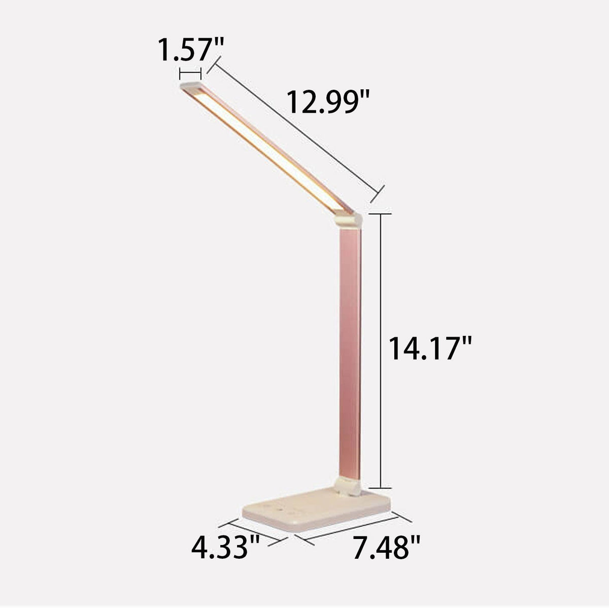 Nordic Creative Vouwbare Touch Dimbare LED Bureau Lamp