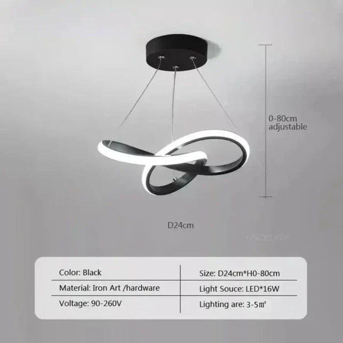 WaveGlow Plafondlamp – Stylishe LED Plafondverlichting Avosian