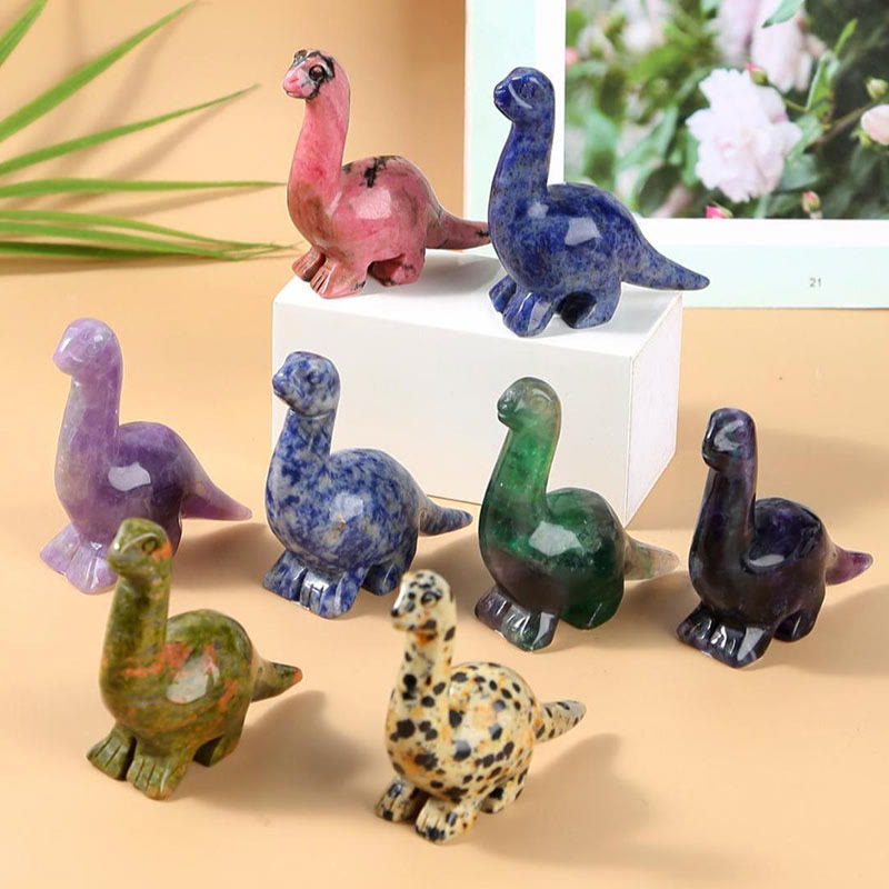 2.5 Inch Kristallen Dinosaurus Thuisdecoratie Edelsteen Decor