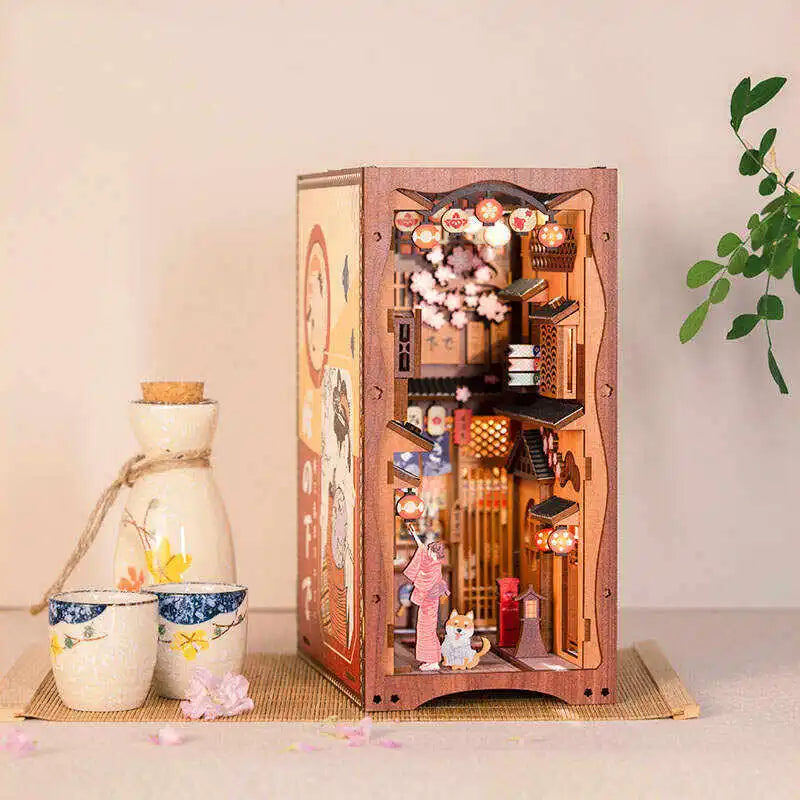 PAUPOOTM 3D houten puzzel boekensteun