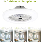 Plafondventilator met verlichting 80W met afstandsbediening