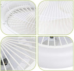 Plafondventilator met verlichting 80W met afstandsbediening