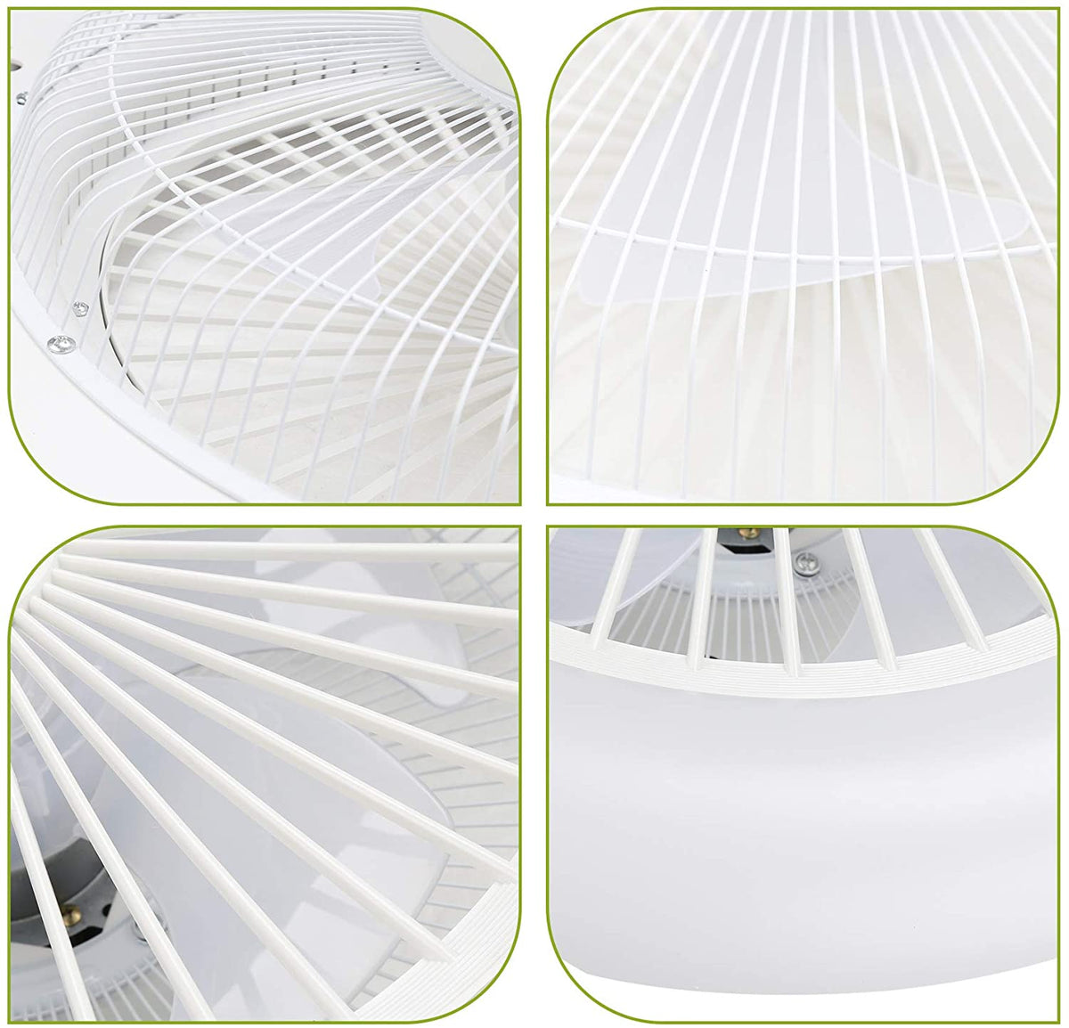 Plafondventilator met verlichting 80W met afstandsbediening