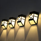 Solar LED Wandlamp - Energy-saving and Weather-resistant | 2-pack voor buiten