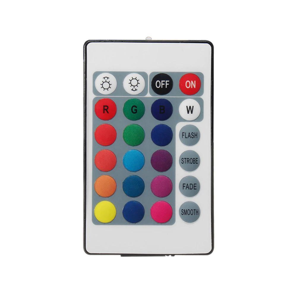 Car RGB LED Strip Light Draadloze Afstandsbediening en Stemcontrole