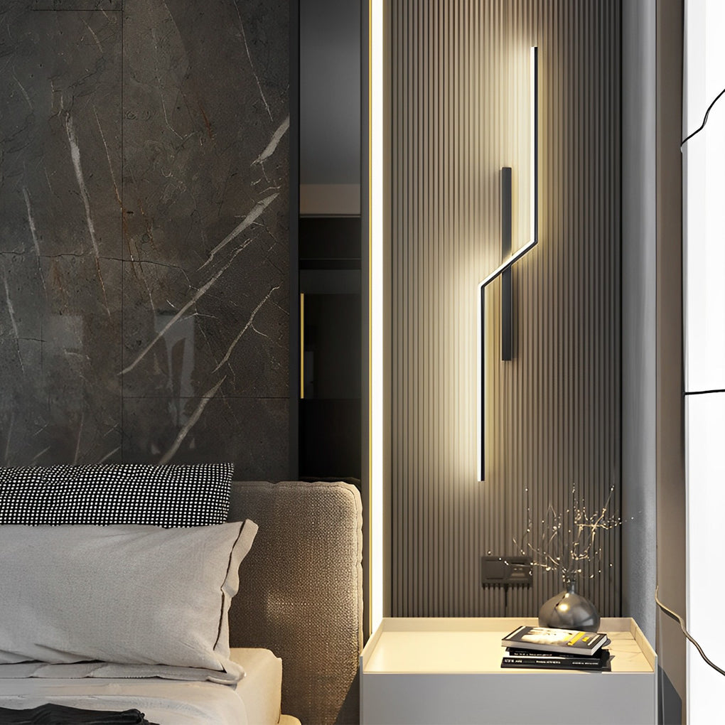 Lines Kreativ LED Modern Minimalistische Wandlamp Decoratieve Wandverlichting Verlichting