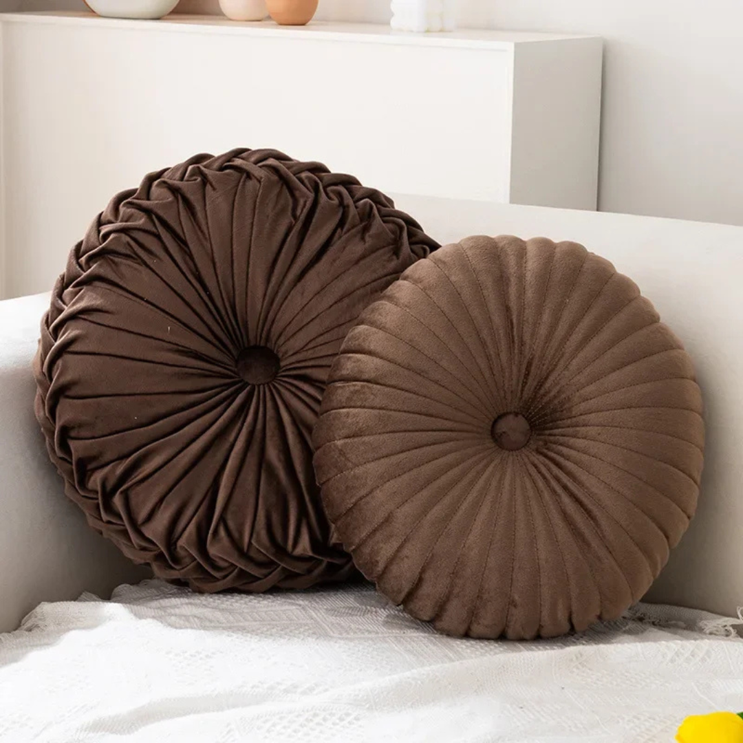 Pluche Throw Kussen met Verborgen Rits
