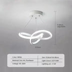 Moderne LED plafonnière - WaveGlow