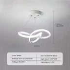 WaveGlow Plafondlamp – Stylishe LED Plafondverlichting Avosian