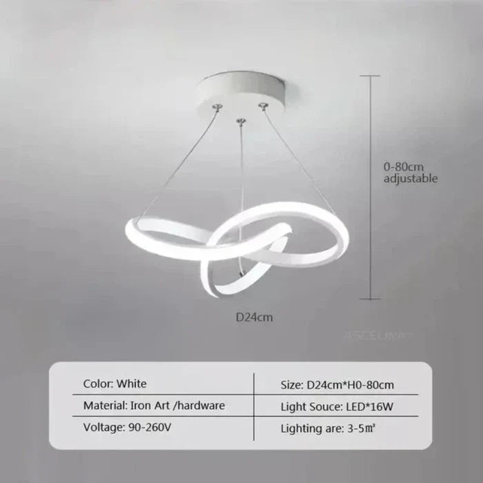 WaveGlow Plafondlamp – Stylishe LED Plafondverlichting Avosian