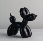 Zwart-witte ballonhond