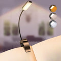 Koop 9 LED USB oplaadbare leeslamp voor lezen in bed - oogvriendelijk, traploos dimbaar | Kleine lichte clip-on leeslamp