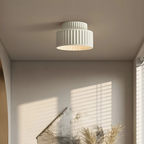 Moderne geribbelde plafondlamp