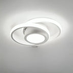 Moderne LED-Plafondlamp met dubbelringdesign - Dämmerungsringen