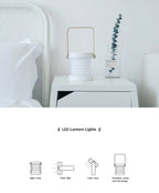 Laterne Lamp Nachtlicht creatieve vouwbare draagbare LED Tafellamp