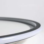 LunaNova - Moderne LED plafondlamp met metaal/acryl voor woon- en slaapkamer, Avosianack/witte design
