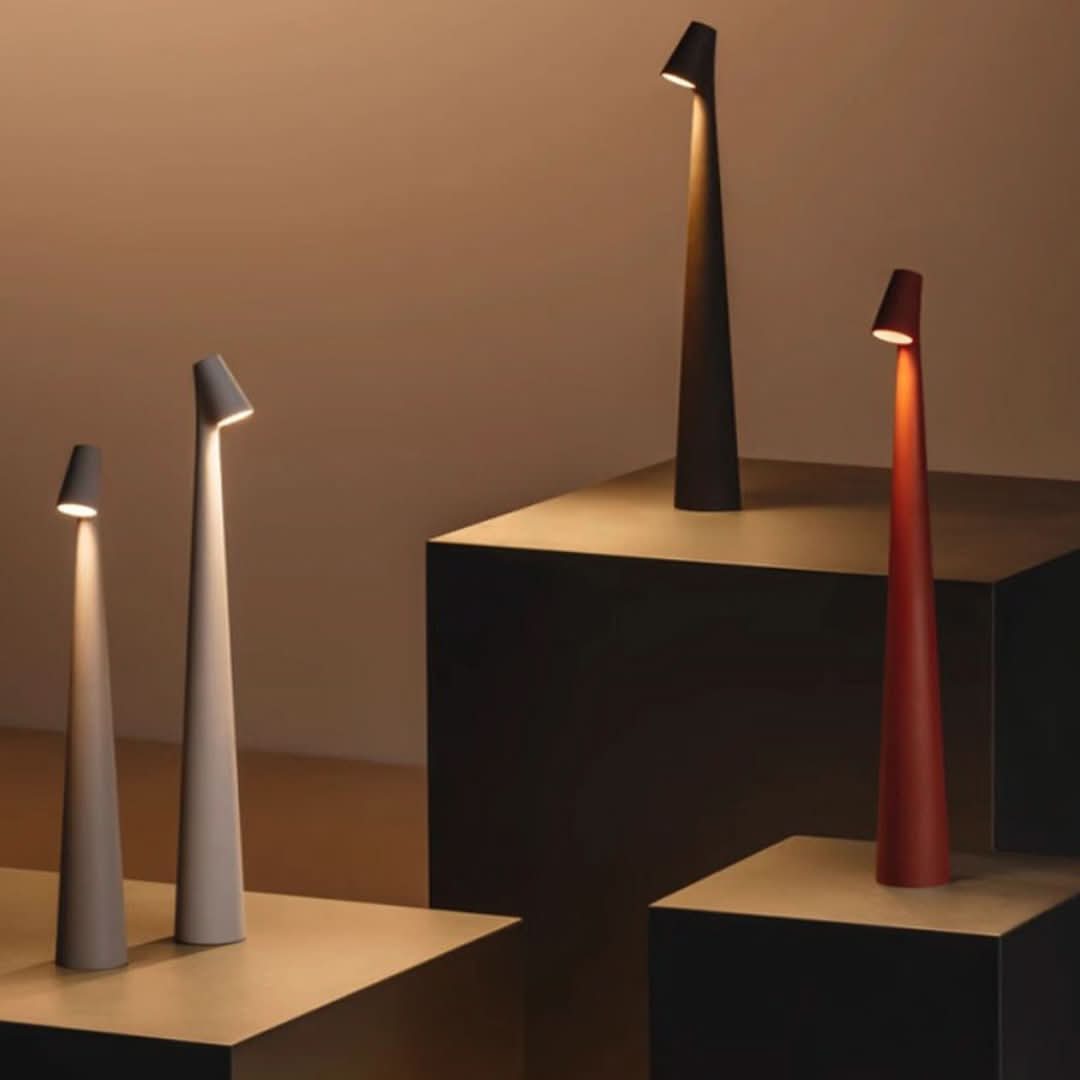 Noordse Minimalistische Ontwerp Sfeerlamp | Draadloos | LED | Leeslamp | Tafel lamp