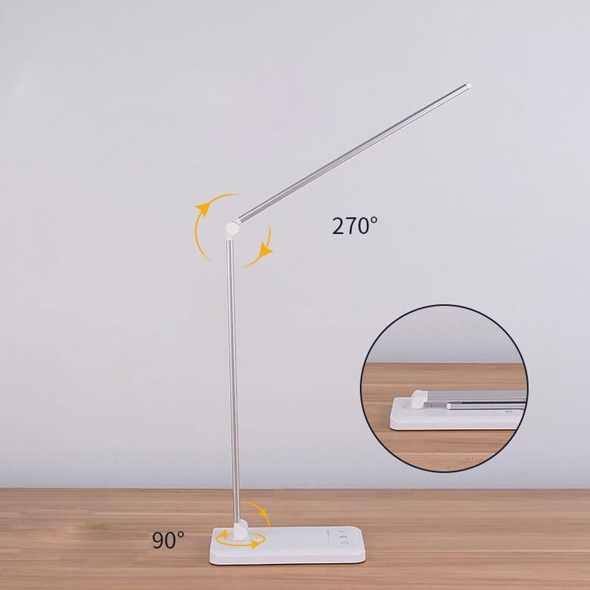 Nordic Creative Vouwbare Touch Dimbare LED Bureau Lamp