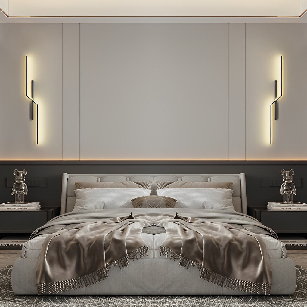 Lines Kreativ LED Modern Minimalistische Wandlamp Decoratieve Wandverlichting Verlichting
