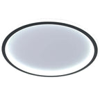 LunaNova - Moderne LED plafondlamp met metaal/acryl voor woon- en slaapkamer, Avosianack/witte design