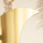 Avosian | Gouden Maan Spiegel Acrylaat Hangende Decoratieve Wandspiegel