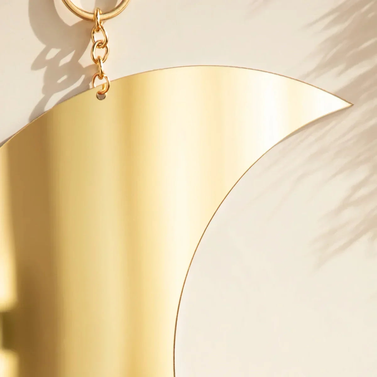 Avosian | Gouden Maan Spiegel Acrylaat Hangende Decoratieve Wandspiegel