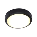 Moderne Minimalistische Waterdichte Ronde Aluminium Acryl LED Buiten Plafondlamp Voor Tuin